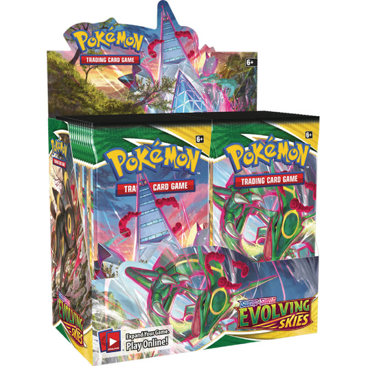 Pokémon Tcg: Sword & Shield-Evolving Skies Booster Display Box (36 Packs)