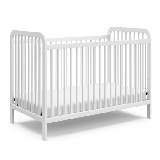 Pasadena 3-In-1 Convertible Crib - White