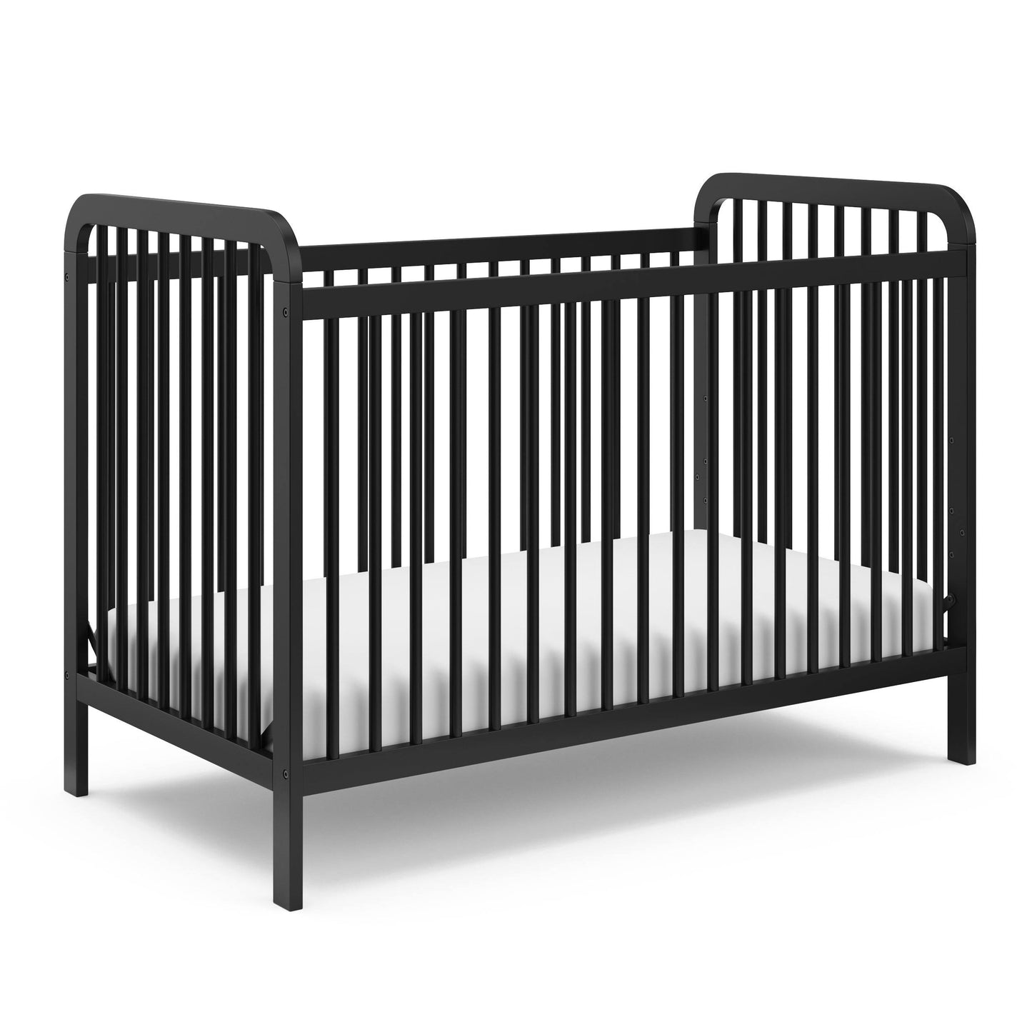 Pasadena 3-In-1 Convertible Crib - Black