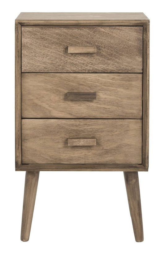 Pomona 3 Drawer Chest - Brown