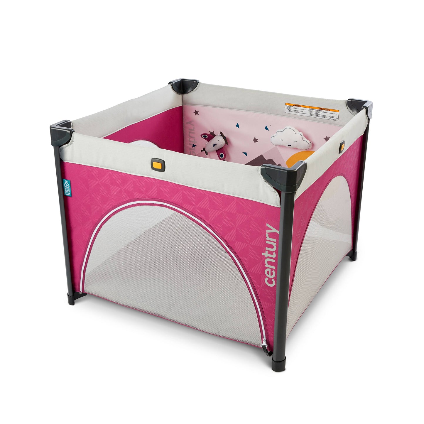 Play On 2-In-1 Playard And Activity Center, Berry