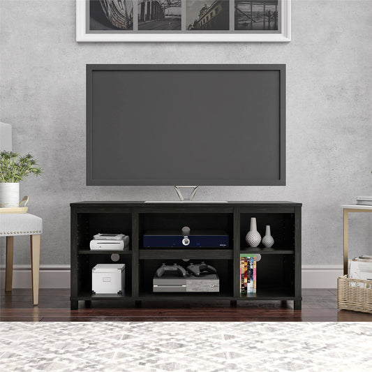 Parsons Tv Stand For Tvs Up To 50 , Black Oak