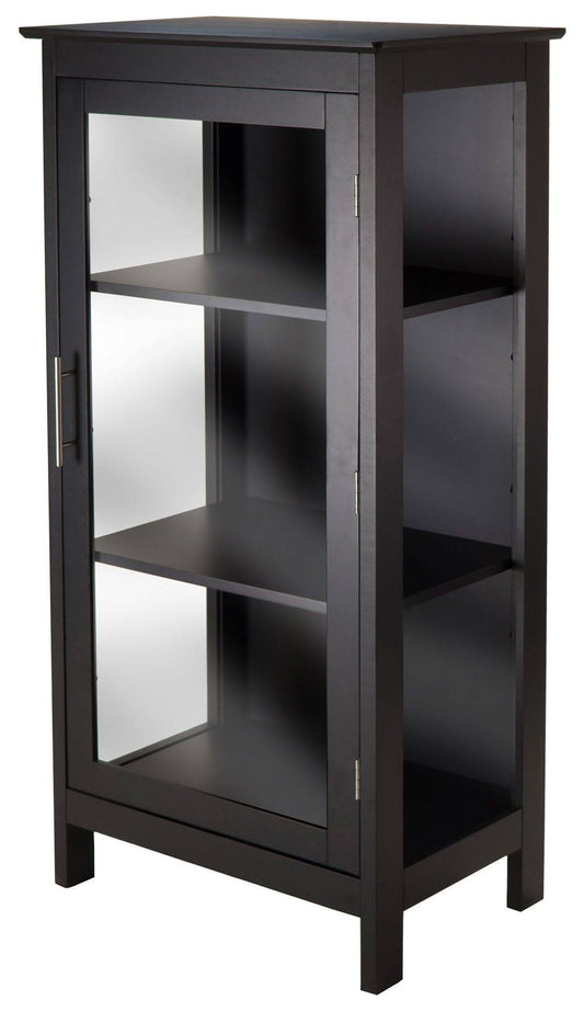 Poppy Display Cabinet - Black