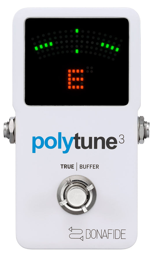 Polytune 3 Guitar Tuner Pedal, Multicolor