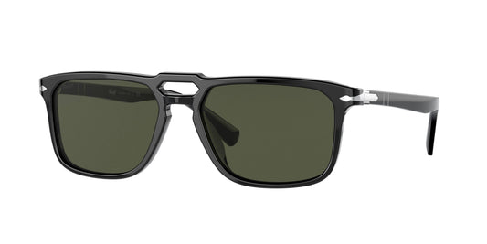 Po3273s Sunglasses 101271 Grey Gradient Green Stripped Green