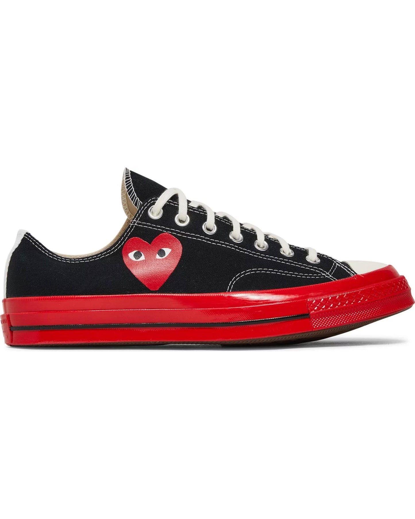 Play Black & Red Converse Edition Chuck 70 Low-Top Sneakers