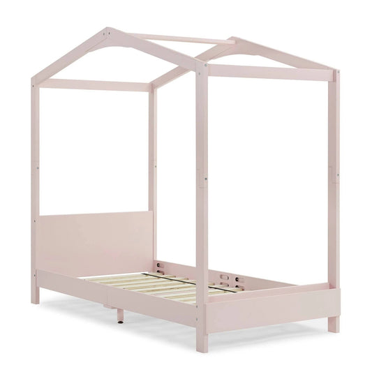 Poppy House Twin Bed, Blush Pink