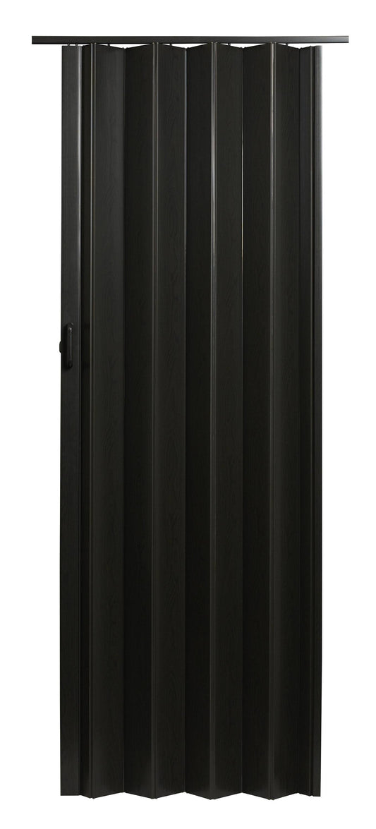 Plaza Vinyl Accordion Door 36" X 80" Espresso