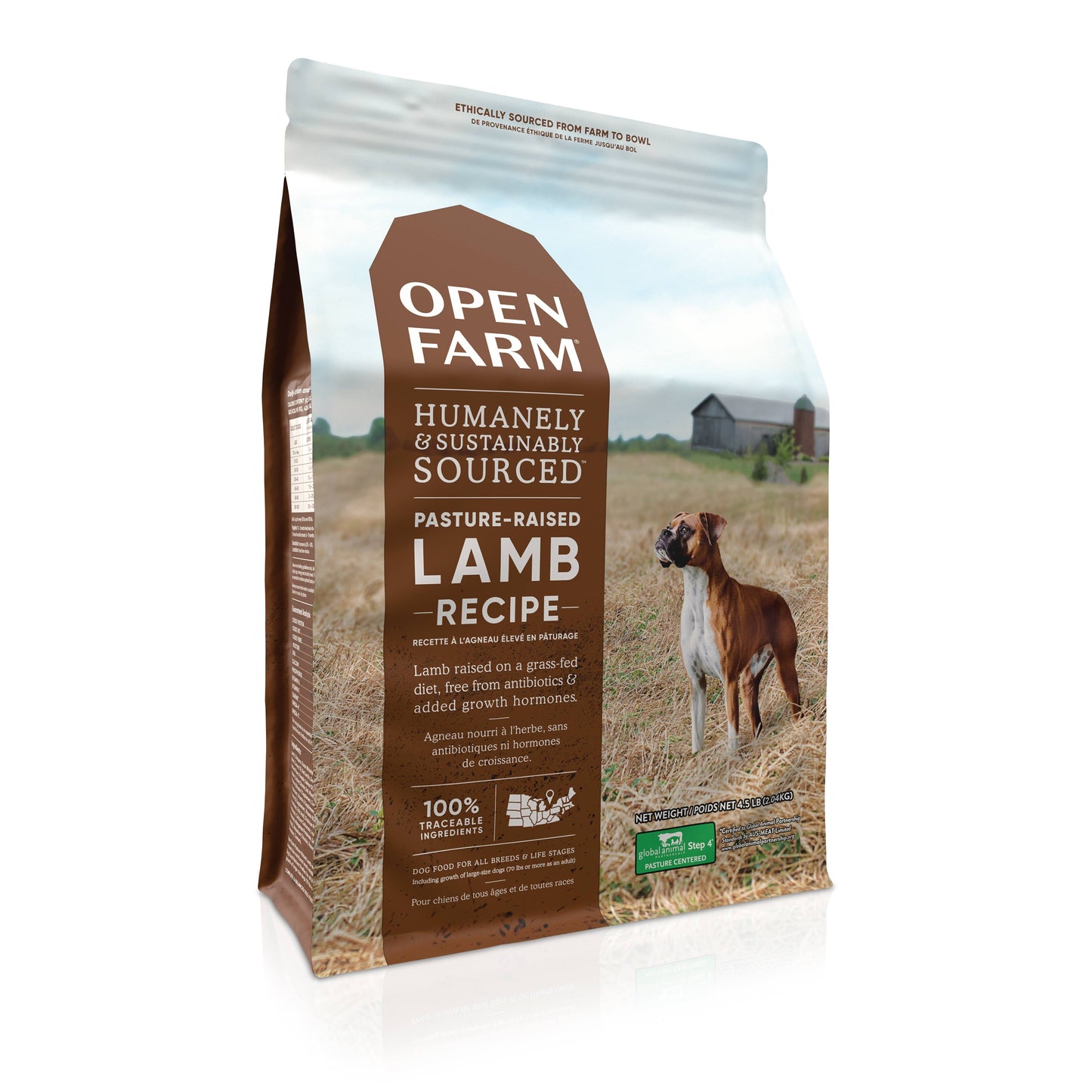 Pasture-Raised Lamb Grain Free Dry Dog Food, 24lbs