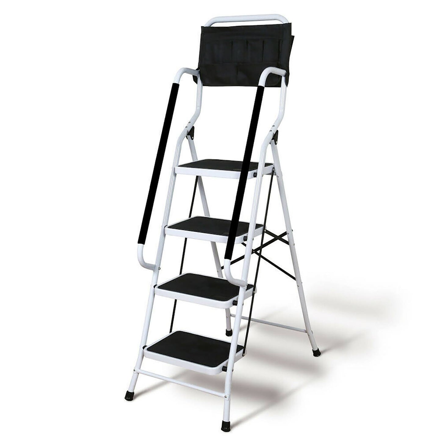 Plus Folding 4-Step Safety Step Ladder