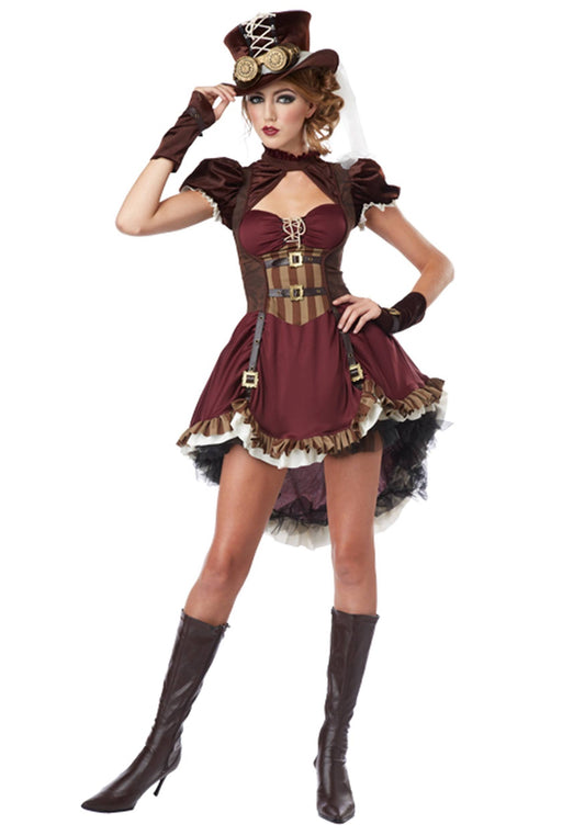 Plus Size Steampunk Lady Costume Decade Costumes