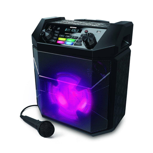 Party Boom Fx High-Power Bluetooth-Enabled Rechargeable Speaker With Lights