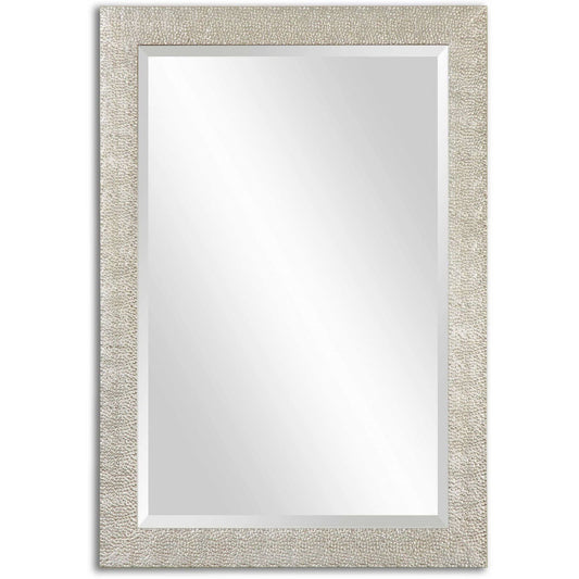 Porcius Antiqued Silver Mirror