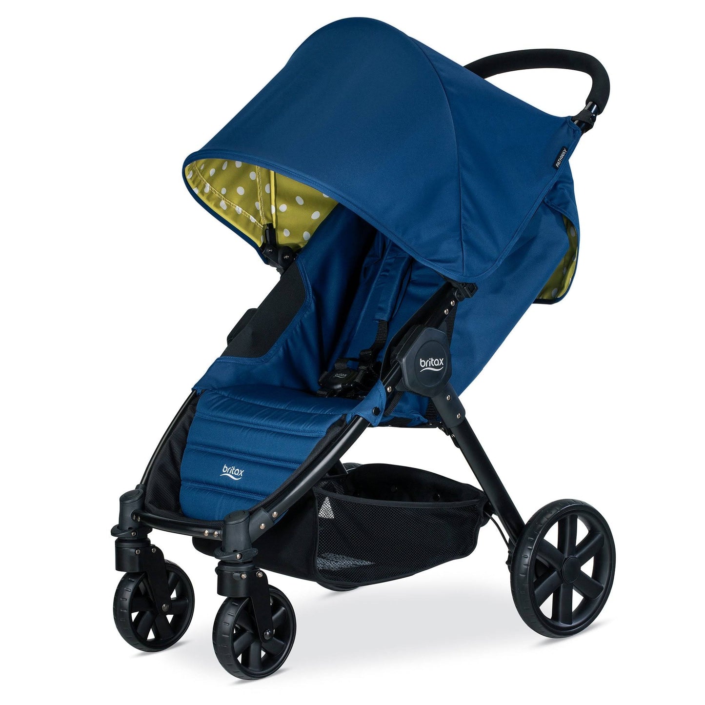 Pathway Lightweight One Hand Fold Single Baby Stroller, Cabana