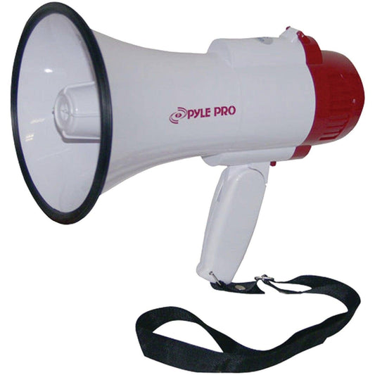 Pmp35r Professional Megaphone Bullhorn With Siren & Voice Recorder - 30 W