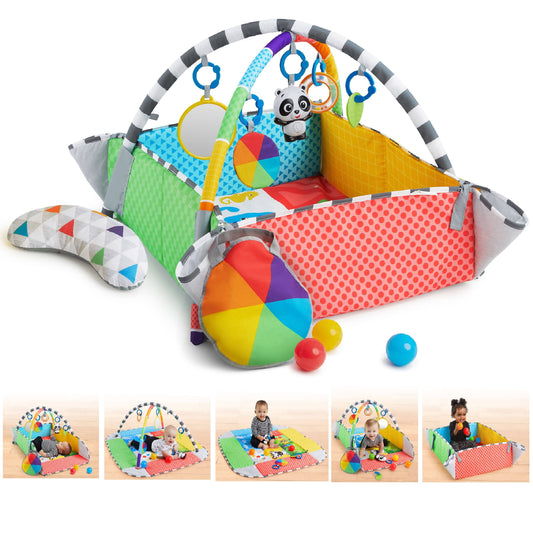 Patch's 5-In-1 Activity Play Gym & Ball Pit - Color Playspace