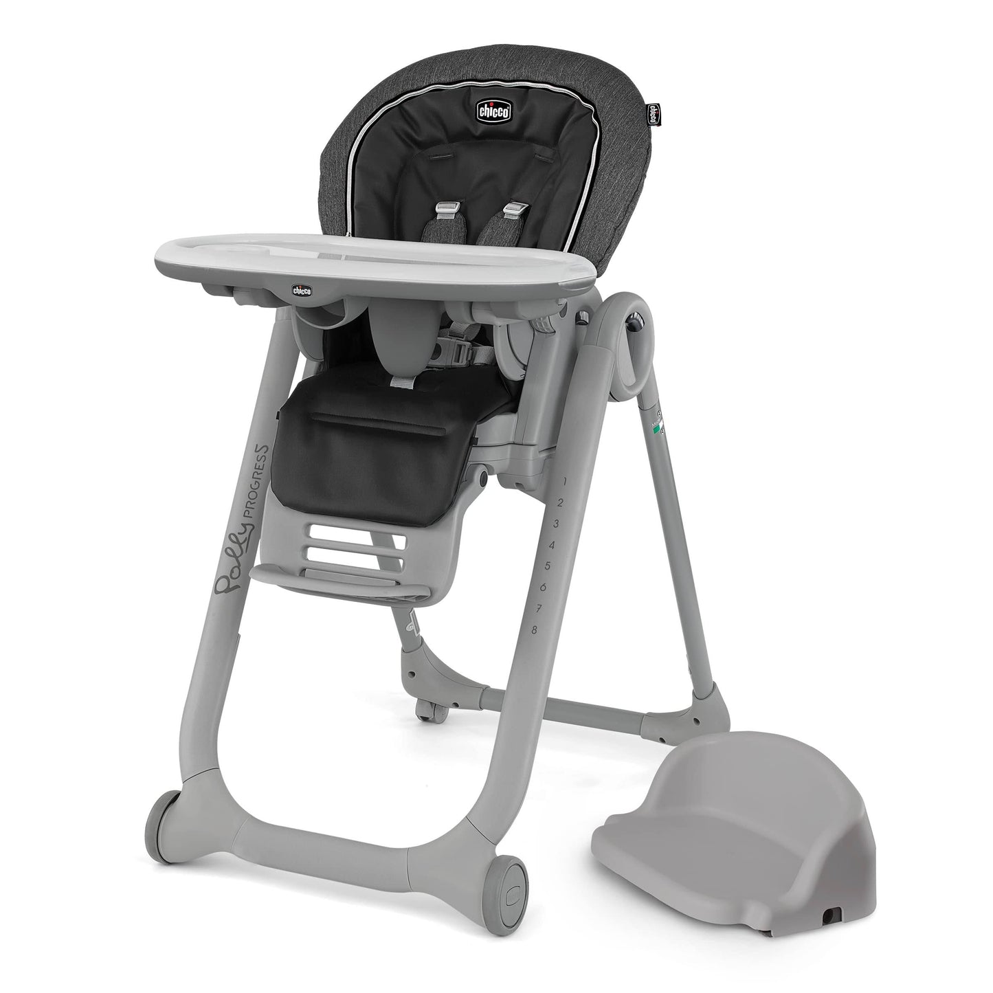 Polly Progress 5-In-1 High Chair, Black