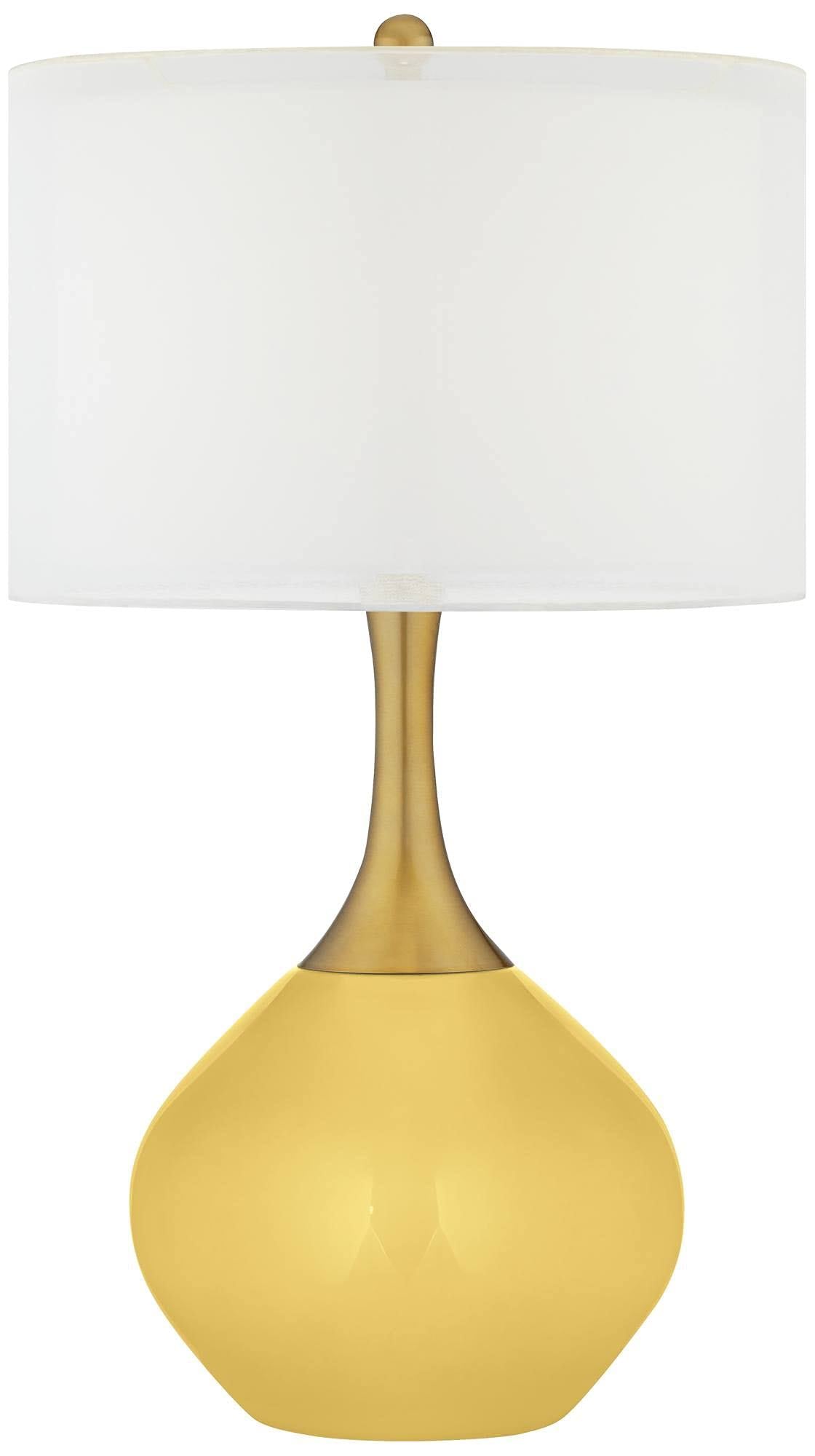 Plus Black Of Night Nickki Brass Table Lamp