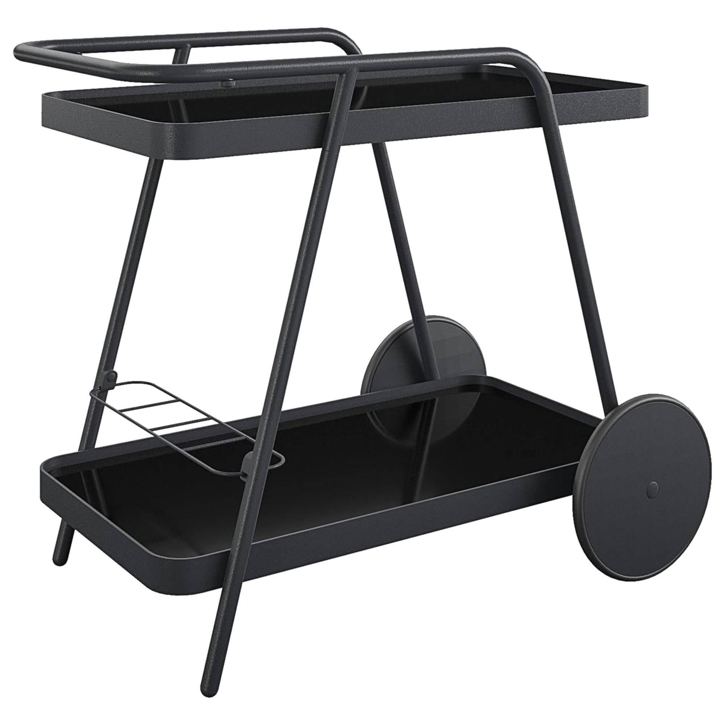 Poolside Collection Barbie Outdoor Bar Cart - Charcoal