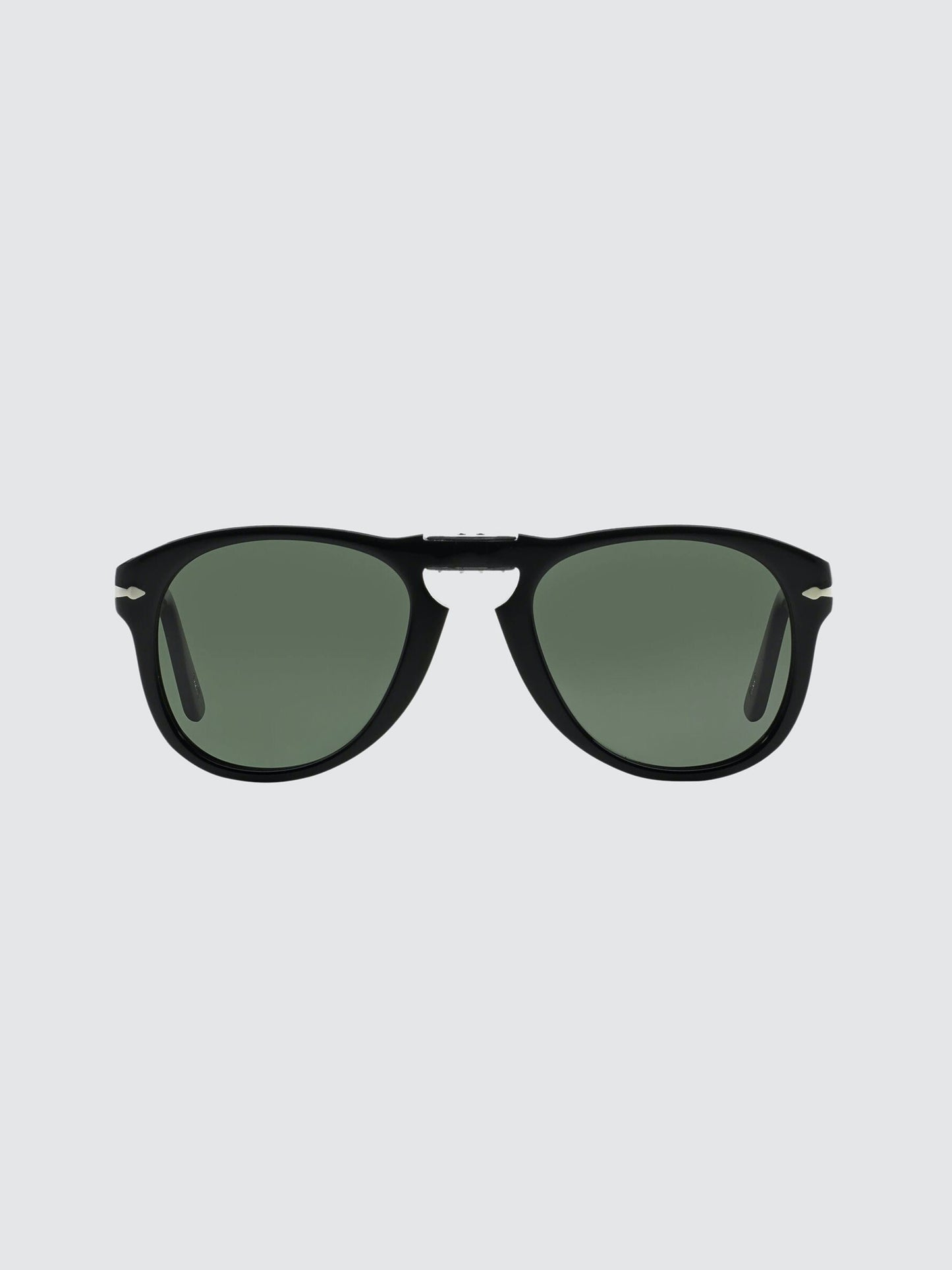 Po0714 Aviator Sunglasses, Havana/Crystal Green, 52 Mm