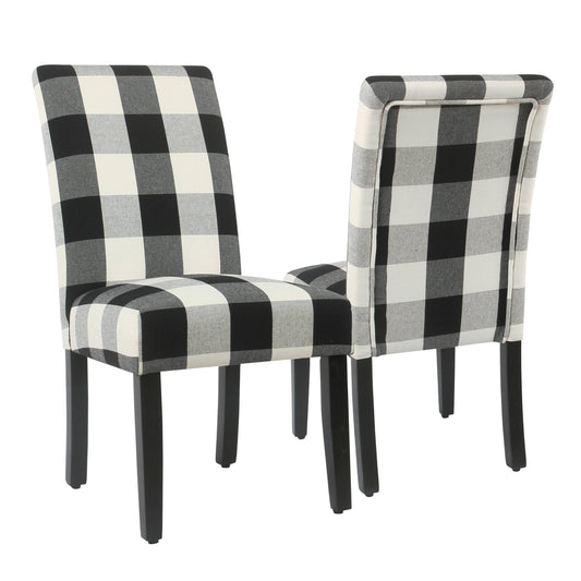 Parsons Dining Chair, Gray - 2 Pack