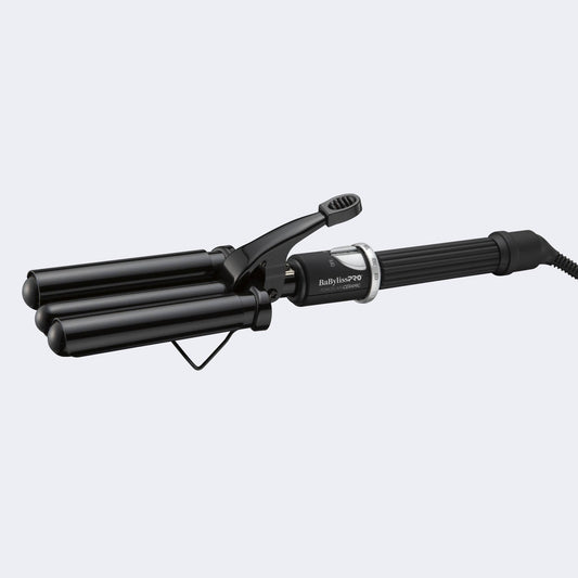 Porcelain Ceramic Triple Barrel Waver