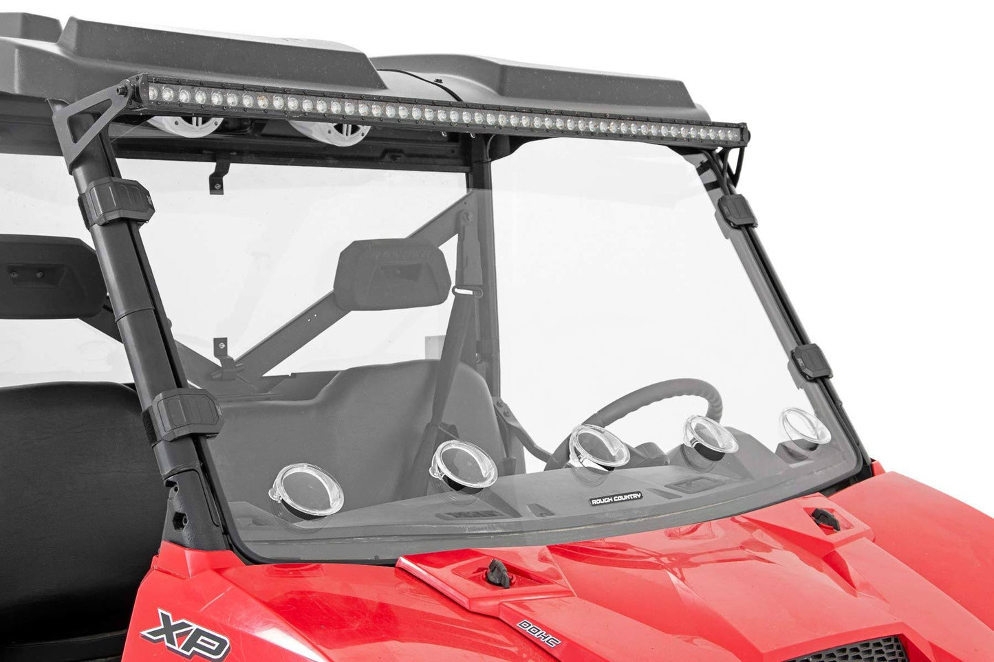 Polaris Scratch Resistant Full Vented Windshield 98232010