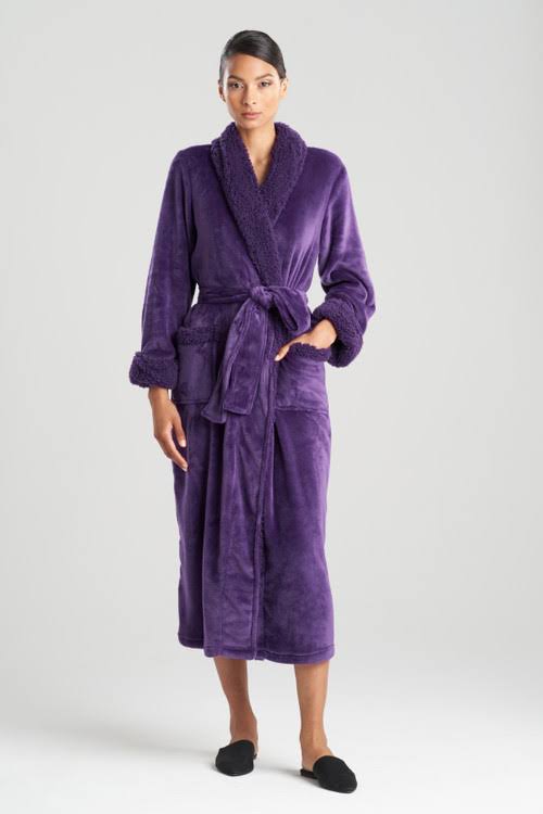 Plush Long Robe