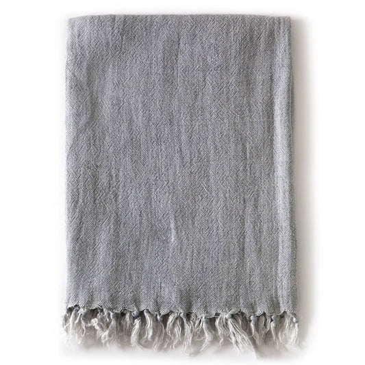 Pom At Home Montauk Throw Blanket, Terra Cotta