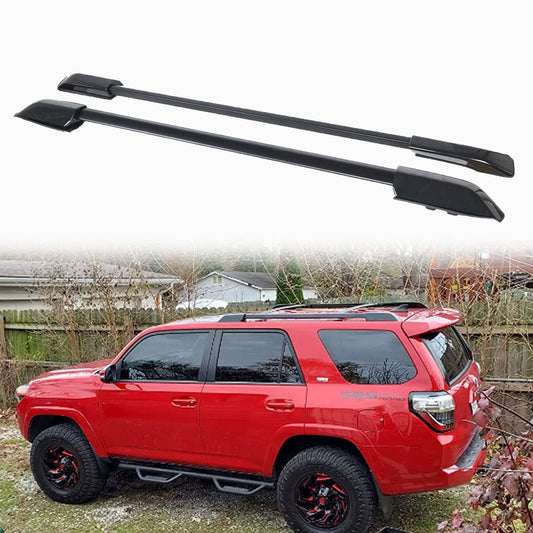 Part Roof Rack Side Rails For 2010-2021 Toyota 4runner Roof Rails Black