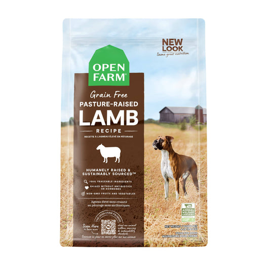 Pasture-Raised Lamb Grain Free Dry Dog Food 22 Lbs