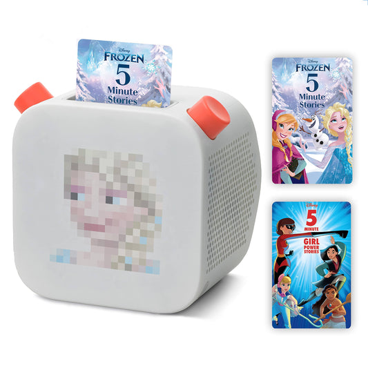 Player Bundle With 2 Audio Cards - Join Anna & Elsa In 5 Minute Frozen Stories - 5 Minute Girl Power Stories - Children’S