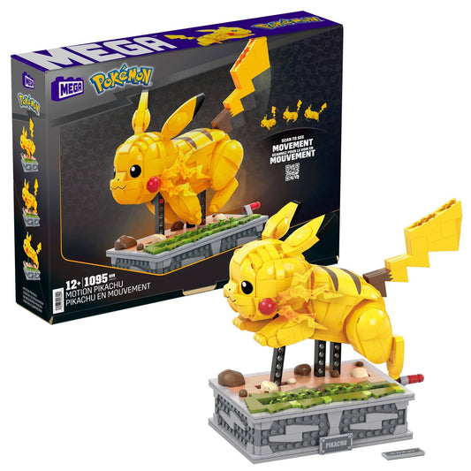 Pokmon Collectible Building Toys For Adults, Motion Pikachu With 1092 Pieces And Running Movement, For Collectors