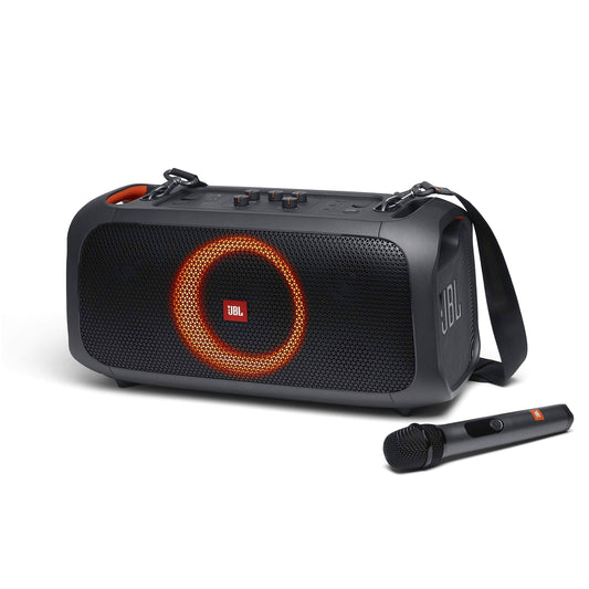 Partybox On-The-Go Portable Party Speaker With Built-In, With Microphone