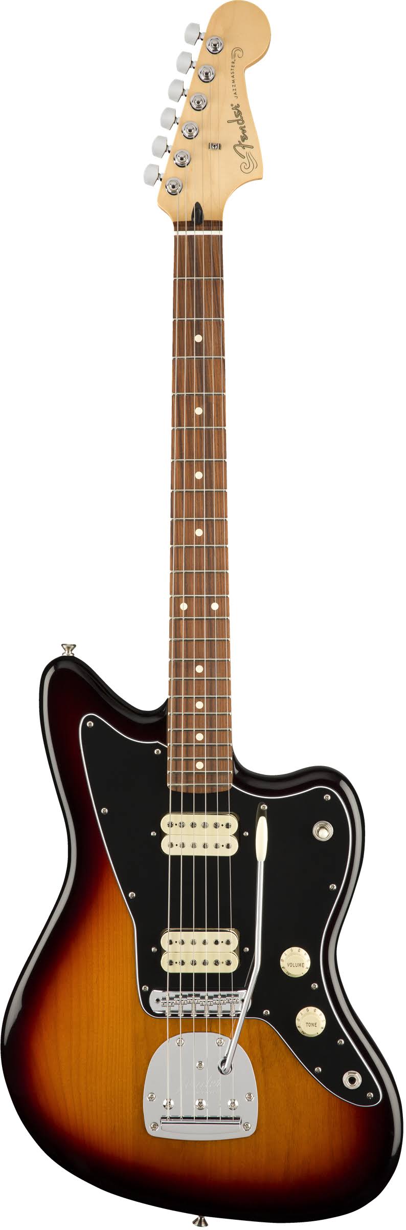 Player Jazzmaster Pau Ferro 3 Color Sunburst