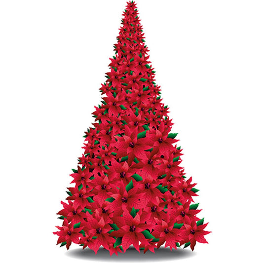 Poinsetta Christmas Tree