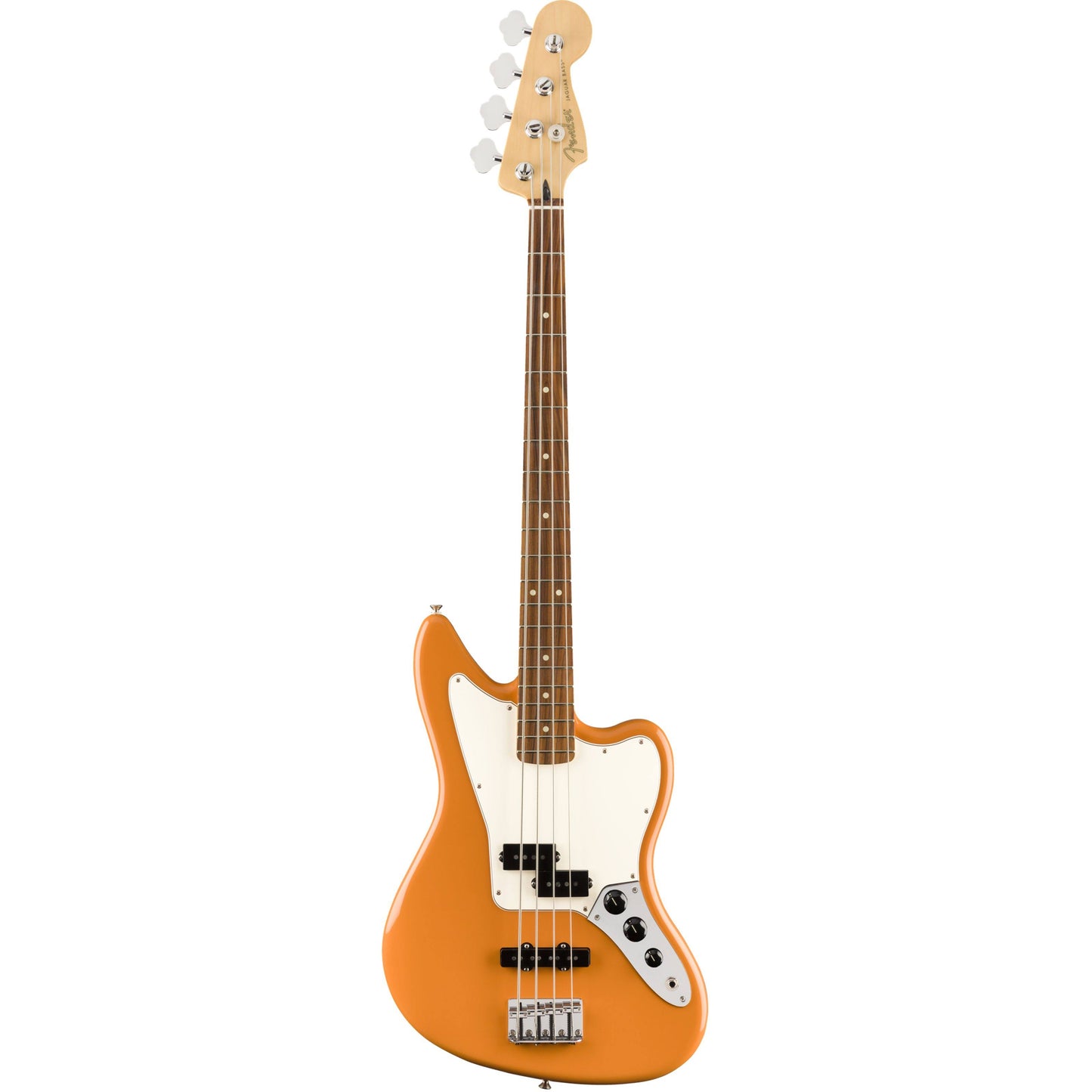 Player Jaguar Bass, Pau Ferro, Capri Orange