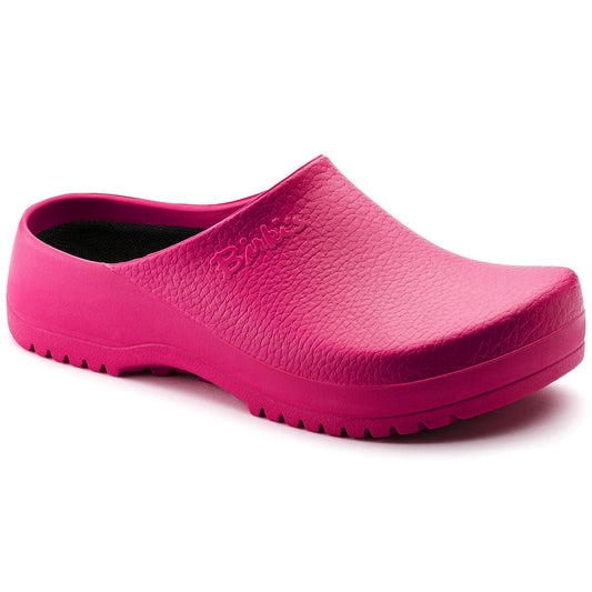 Polyurethane Raspberry Sorbet Clogs For Medical Professionals - Designed & Certified To Maintain Safety Standards