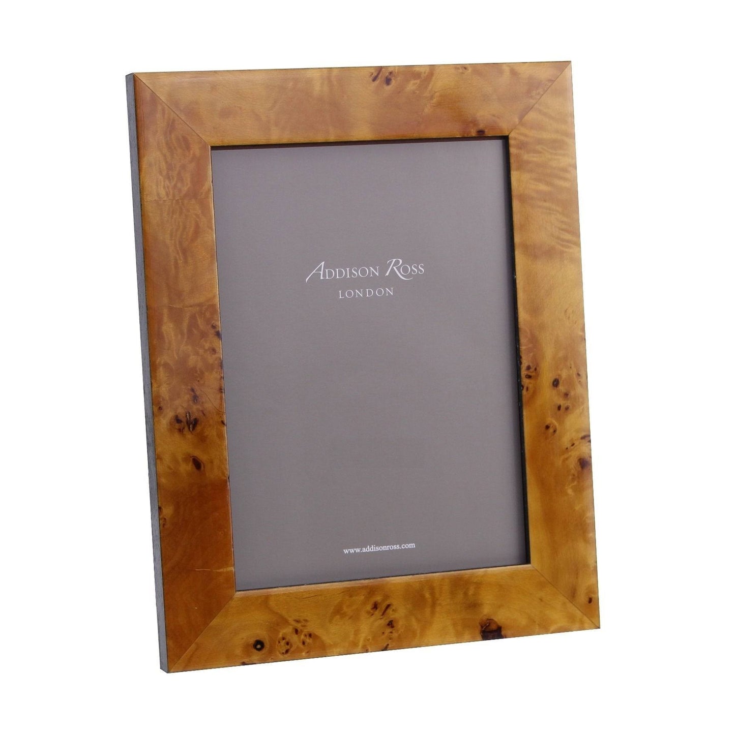 Poplar Wood Veneer Photo Frame, 8x10, Honey Fibre Back, 8 X 10 Inches