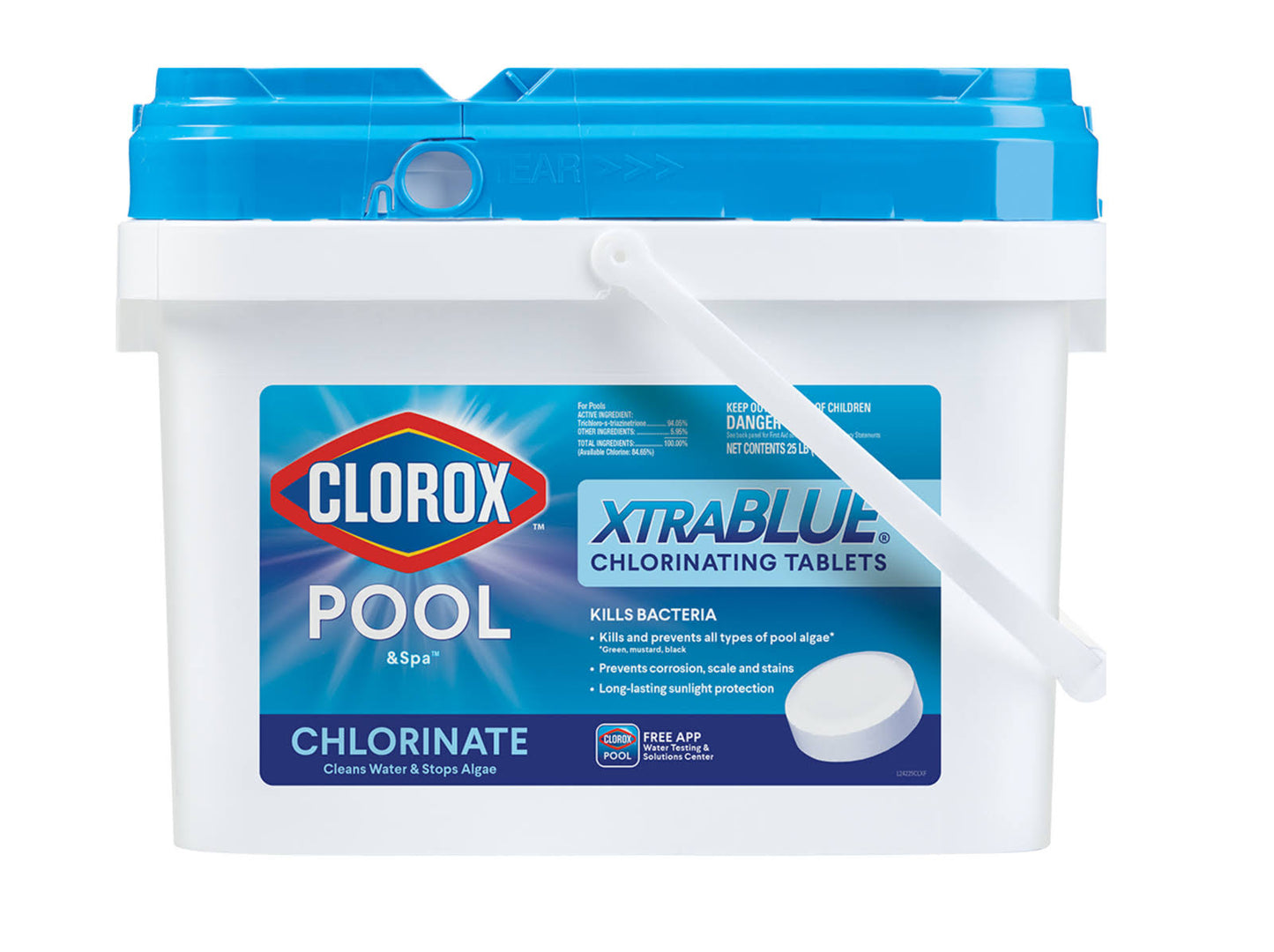 Pool & Spa Xtrablue 3" Chlorinating Tablets - 40lbs